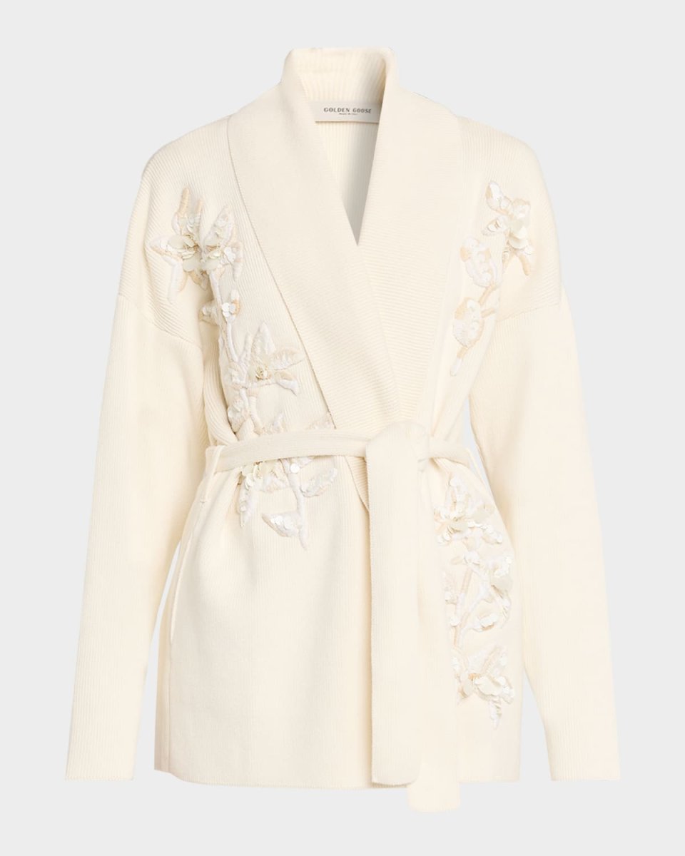 Journey Embellished Belted Cardigan
